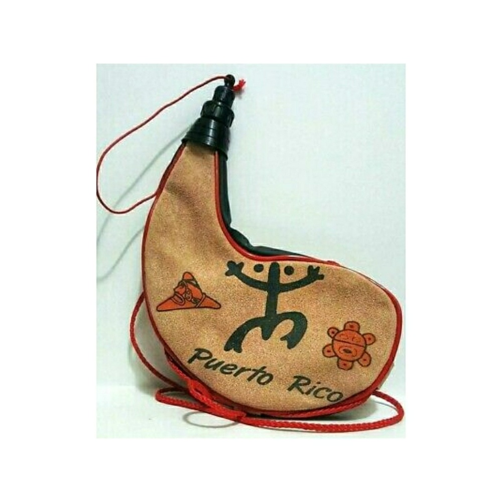 Puerto Rico Bota, Boot 1 Liter capacity, wine, wat